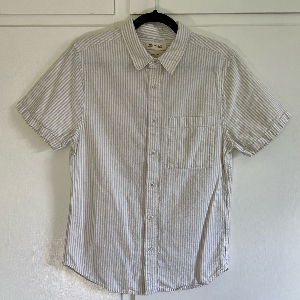 Madewell Men’s Striped Button-Up